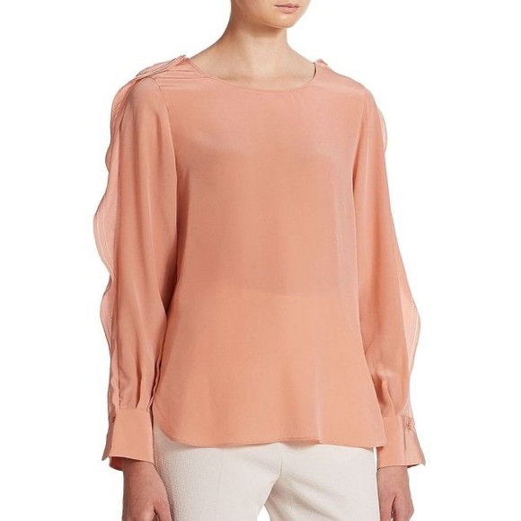 SEE BY CHLOE Silk Crepe de Chine Blouse - Picture 1 of 8